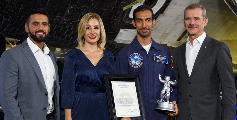 الإماراتي محمد أهلي يفوز بمنافسات برنامج &quot;رواد الفضاء&quot; 