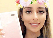 آبل ‘Apple’ تهدي الفنانة بلقيس ايفون 7 بلس