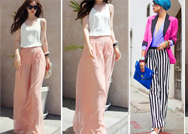 السروال الفضفاض يتربع على عرش الموضة النسائية