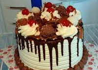 تزيين الكيك  بطريقة سهلة