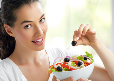 النظام الغذائي الصحي لشباب دائم