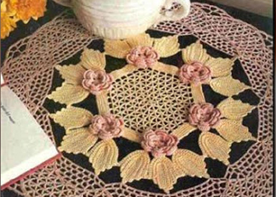 تصاميم مبدعة لمطرزات كروشيه لاسيه