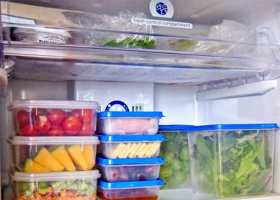 طريقة تخزين الأطعمة في الثلاجة لتفادي التسمم الغذائي