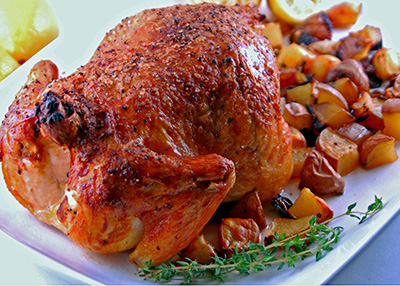 أطباق رمضان: اليوم الثاني- دجاج بالفرن مع الليمون والزبدة