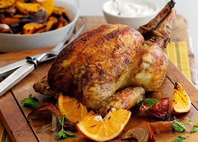 أطباق رمضان: اليوم الثاني والعشرون -الدجاج المشوي بالبرتقال