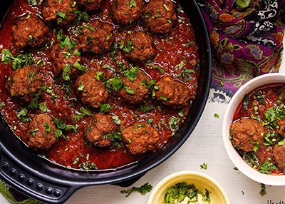 أطباق رمضان: اليوم السابع والعشرون - الكفتة الحارة بصوص الطماطم