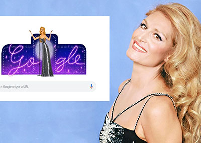 محرك جوجل يحتفل بذكرى ميلاد الفنانة العالمية داليدا