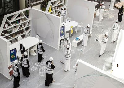 شباب الإمارات يتحلون بروح الفريق الواحد