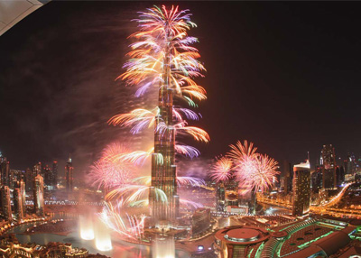 مليون زائر متوقع لداون تاون برج خليفة في رأس السنة