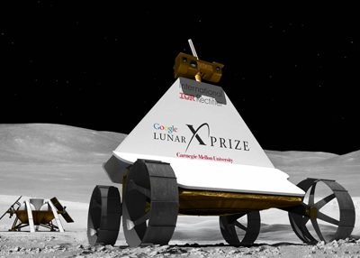 30 مليون دولار قيمة جائزة جوجل لإنزال وإدارة مركبة فضائية على القمر