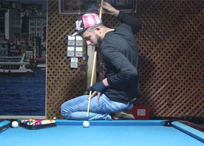 غزة.. بطل بلياردو يحلم بالوصول إلى العالمية