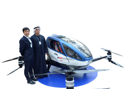 أول مركبة جوية ذاتية القيادة في سماء دبي يوليو المقبل