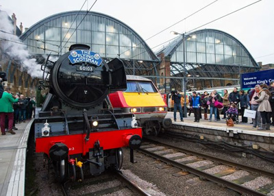 بعد غياب نصف قرن البريطانيون يعيدون "القطار البخاري"