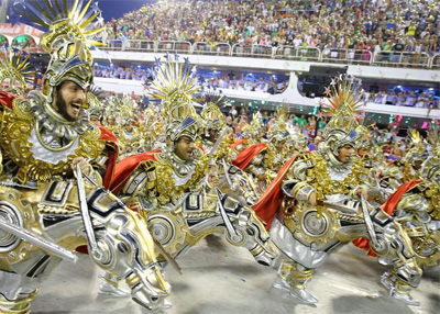 حادث آخر يعكر صفو نهائيات كرنفال ريو دي جانيرو بالبرازيل