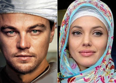 أنجلينا جولي ودي كابريو نجما فيلم يتناول حضارة السودان