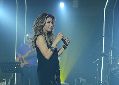 نوال الزغبي تفتتح الليالي اللبنانية بمهرجان موازين