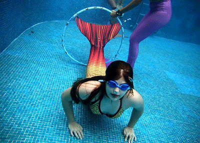 عروس البحر تساهم في علاج الأطفال ذوي الاحتياجات الخاصة في البرازيل