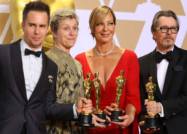 أوسكار 2018 .. غاري أولدمان أفضل ممثل ومكدورماند أفضل ممثلة