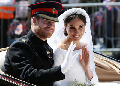 تفاصيل الزفاف الملكي للأمير هاري وميجان ماركل