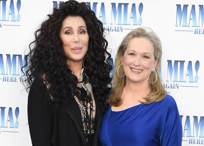 النجمة العالمية ميريل ستريب تحضر العرض الخاص لفيلمها الجديد في لندن