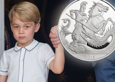 الأمير جورج الخامس يطفئ الشمعة الخامسة اليوم .. عيد ميلاد سعيد ملك المستقبل!