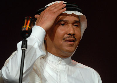 فنان العرب محمد عبده في دبي في 3 أغسطس