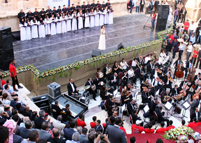 انطلاق فعاليات مهرجان جرش للثقافة والفنون الدورة الثالثة والثلاثين