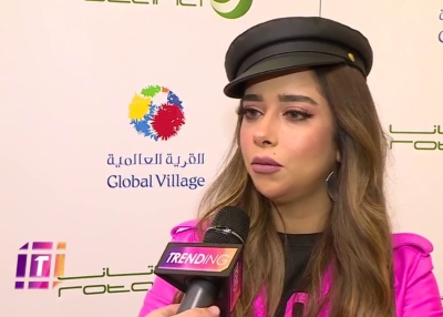 جمهور القرية العالمية يلبي حفل بلقيس رغم الأمطار