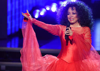 تكريم ديانا روس وأريثا فرانكلين في حفل توزيع جوائز جرامي الموسيقية