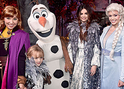 ديزني تحتفل بالعرض الأول لفيلم Frozen 2 