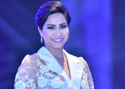 إطلالة مميزة لشيرين عبدالوهاب في الرياض