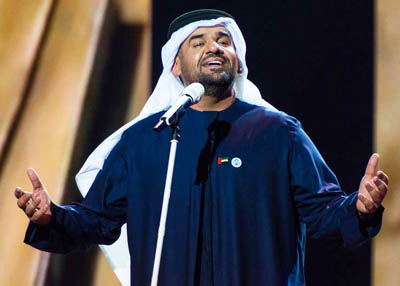 حسين الجسمي.. يتغنى بالتسامح في الفاتيكان